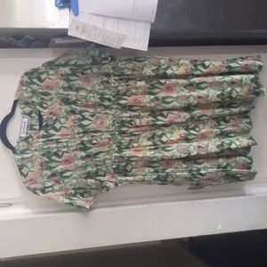 Rachel Antonoff Dissecting Frog Babydoll Dress